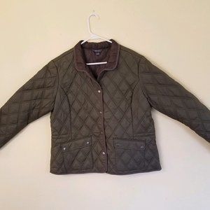 Eddie Bauer Light Puffer Quilted Insulated Jacket